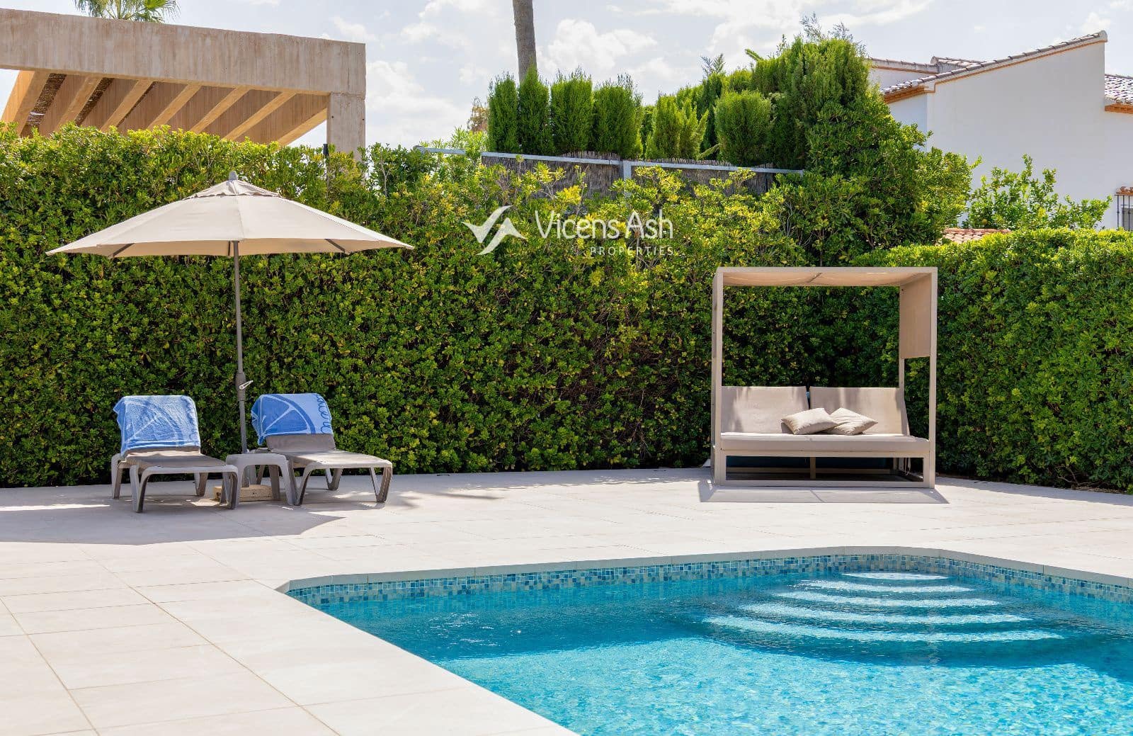 3 soveværelse Byhus til salg i Javea / Xabia med swimmingpool garage - € 695.000 (Ref: 10021569)