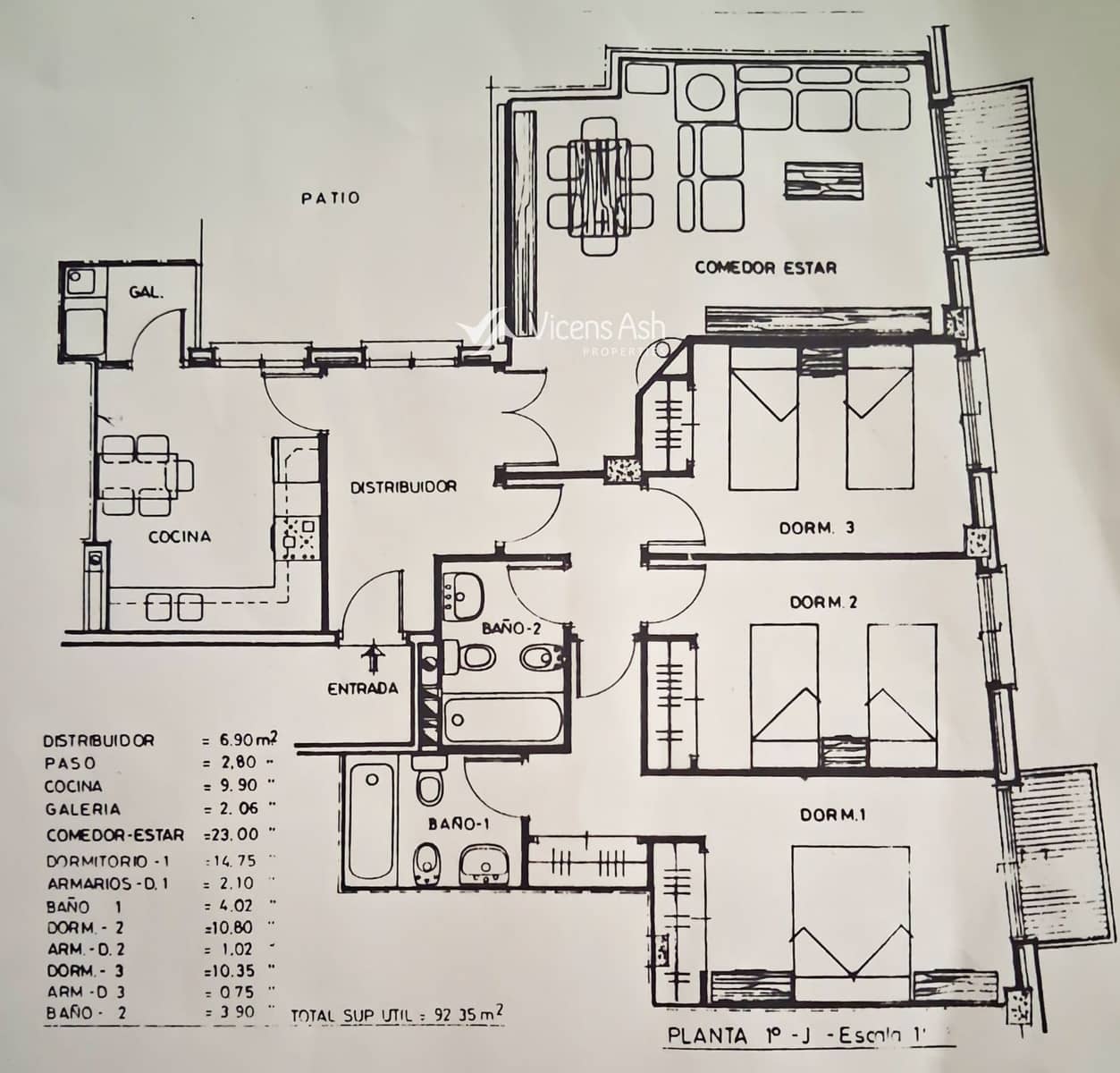 3 slaapkamer Flat te koop in Javea / Xabia met garage - € 285.000 (Ref: 10048361)
