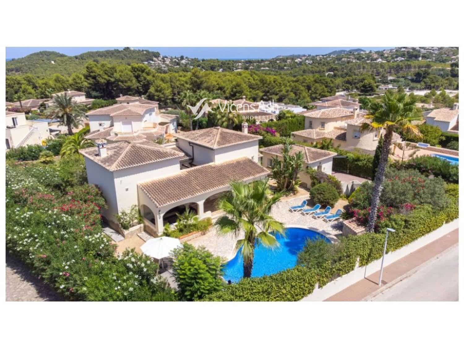4 sovrum Villa till salu i Javea / Xabia med pool - 795 000 € (Ref: 10062801)