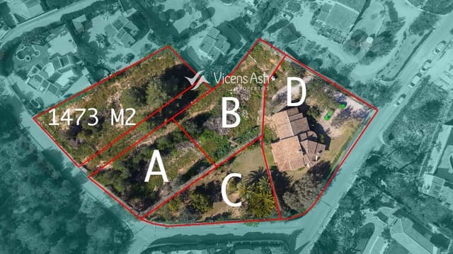Bouwgrond te koop in Partides comunes - Adsubia, Javea / Xàbia - € 665.000 (Ref: 10098640)