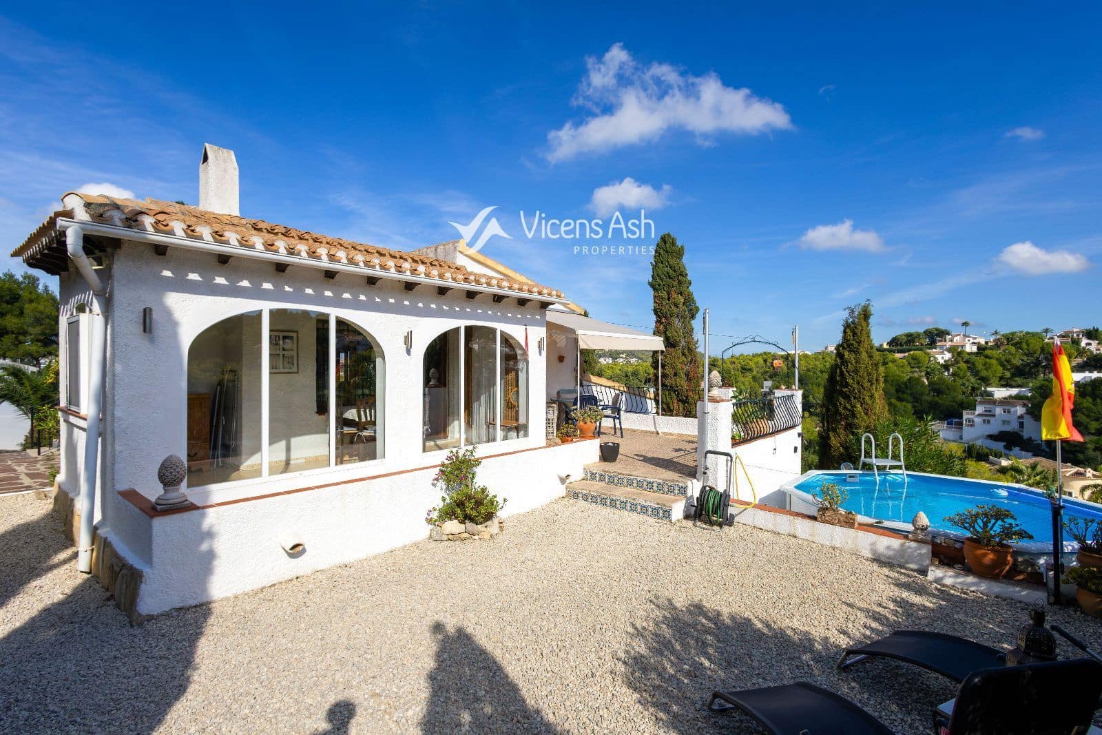 Chalet de 3 habitaciones en Javea / Xàbia en venta con garaje - 400.000 € (Ref: 10167149)