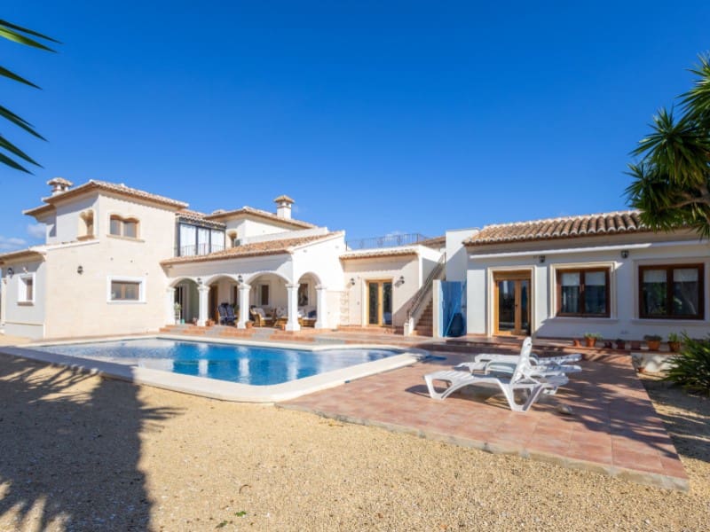 5 chambre Villa/Maison à vendre à Javea / Xabia avec piscine - 1 300 000 € (Ref: 8986263)