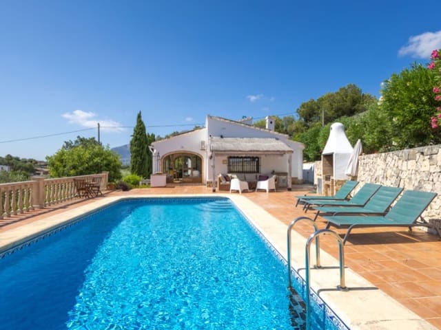 4 soveværelse Villa til salg i Partides comunes - Adsubia, Javea / Xàbia med swimmingpool - € 640.000 (Ref: 9131977)