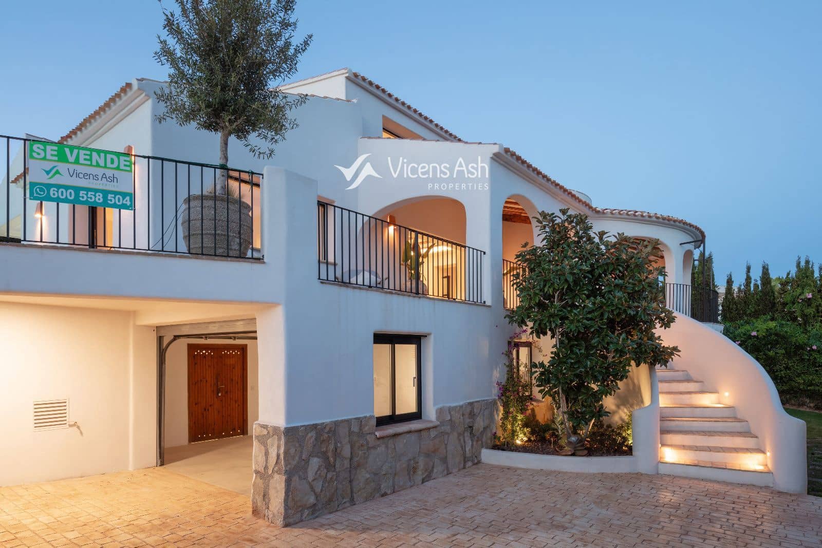 5 sypialnia Willa na sprzedaż w Javea / Xabia z basenem garażem - 1 999 950 € (Ref: 9294428)