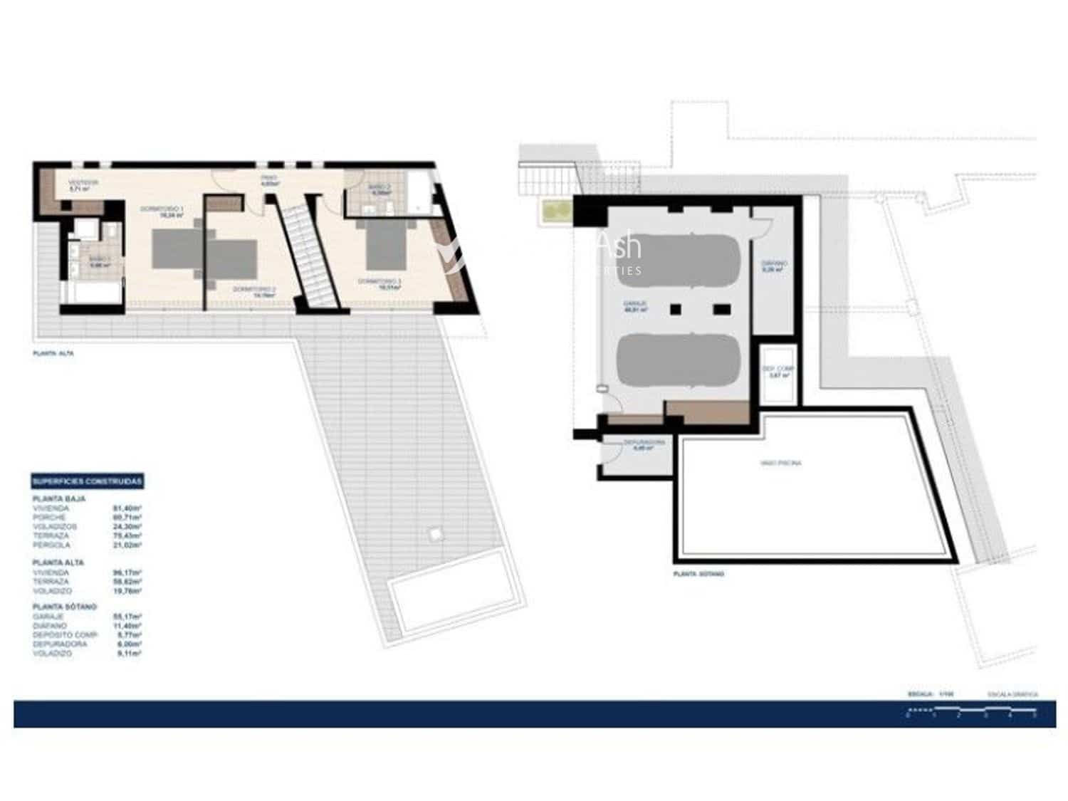 3 soverom Villa til salgs i Javea / Xabia med svømmebasseng garasje - € 1 620 000 (Ref: 9611364)
