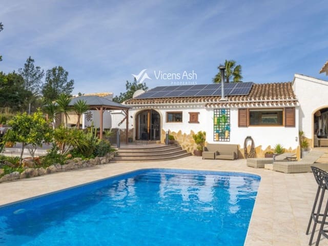 4 soverom Villa til salgs i Partides comunes - Adsubia, Javea / Xàbia med svømmebasseng garasje - € 1 595 000 (Ref: 9627660)