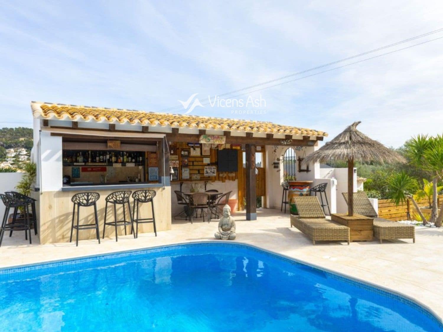 4 sypialnia Willa na sprzedaż w Javea / Xabia z basenem garażem - 1 595 000 € (Ref: 9627660)