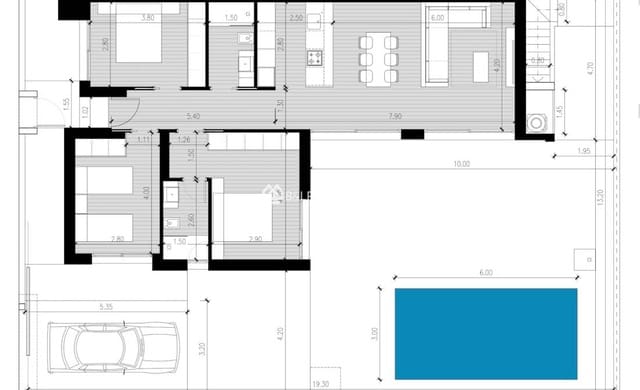 3 camera da letto Villa in vendita in Ciudad Quesada, Rojales con piscina garage - 549.000 € (Rif: 10019540)
