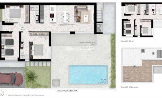 3 camera da letto Villa in vendita in Ciudad Quesada, Rojales con piscina garage - 549.000 € (Rif: 10019540)