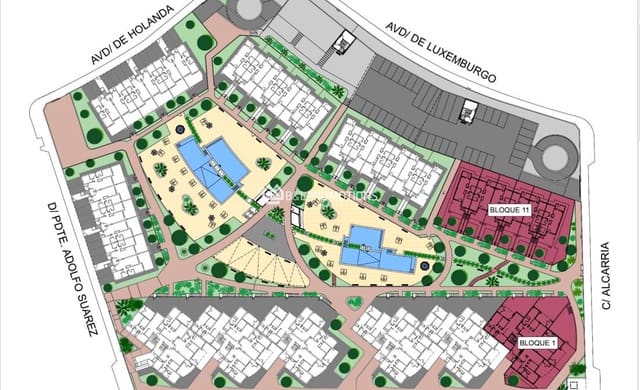 2 camera da letto Appartamento in vendita in Mil Palmeras, Pilar de la Horadada con piscina garage - 329.000 € (Rif: 10062867)