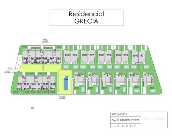 2 bedroom Apartment for sale in Algorfa with pool garage - € 289,000 (Ref: 6592621)