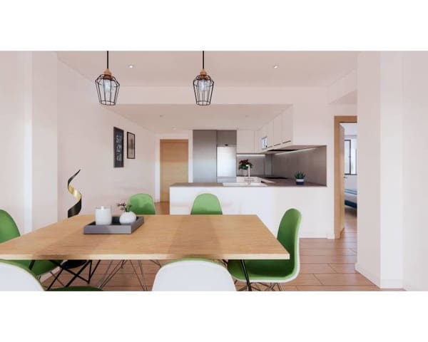 3 slaapkamer Appartement te koop in Los Narejos, Los Alcázares met zwembad garage - € 255.000 (Ref: 6592644)