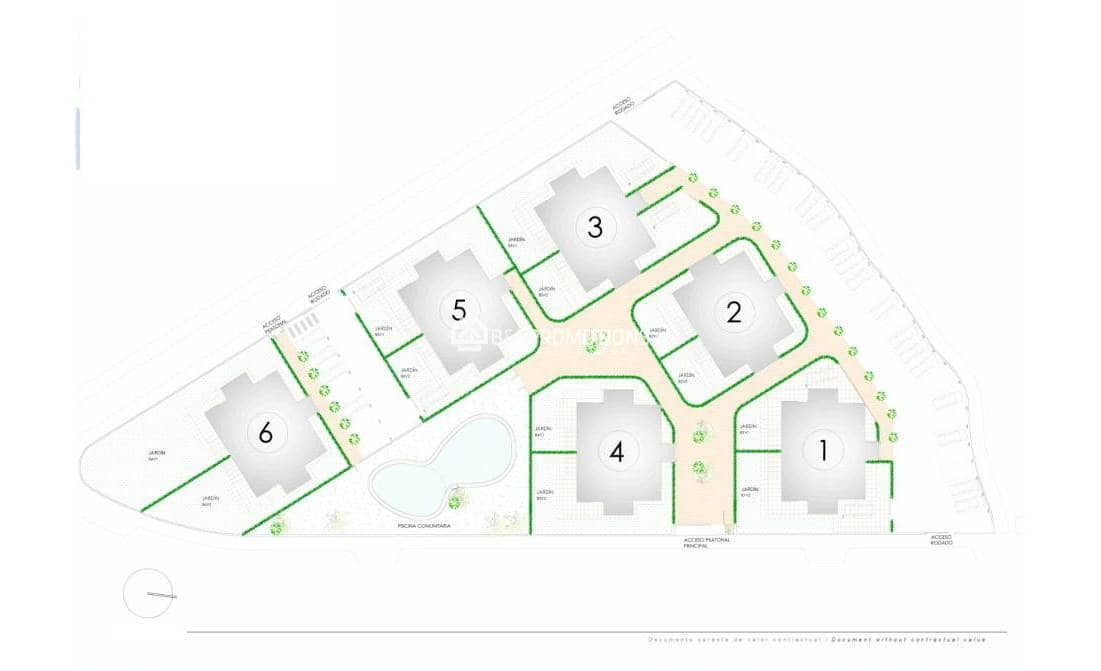 2 bedroom Apartment for sale in Torre-Pacheco with pool garage - € 289,900 (Ref: 8681145)