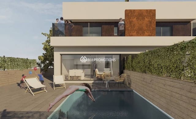 Chalet de 3 habitaciones en Santiago de la Ribera, San Javier en venta con piscina garaje - 405.000 € (Ref: 8882055)