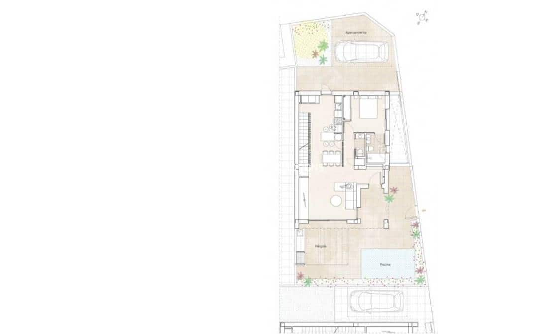 3 bedroom Villa for sale in Hondon de las Nieves with pool garage - € 357,250 (Ref: 8924569)