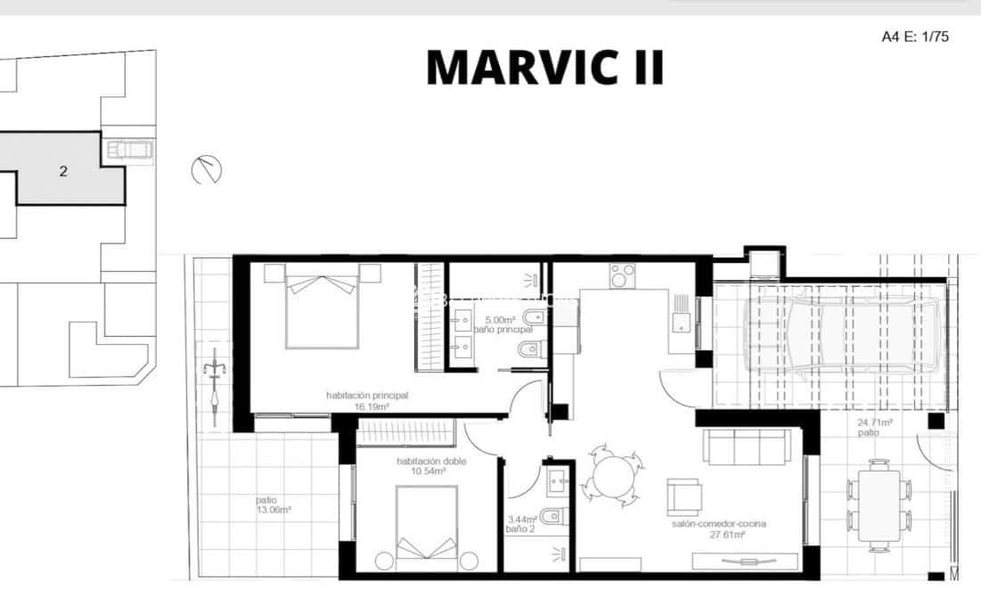 2 bedroom Apartment for sale in Pilar de la Horadada with pool garage - € 259,900 (Ref: 8930994)