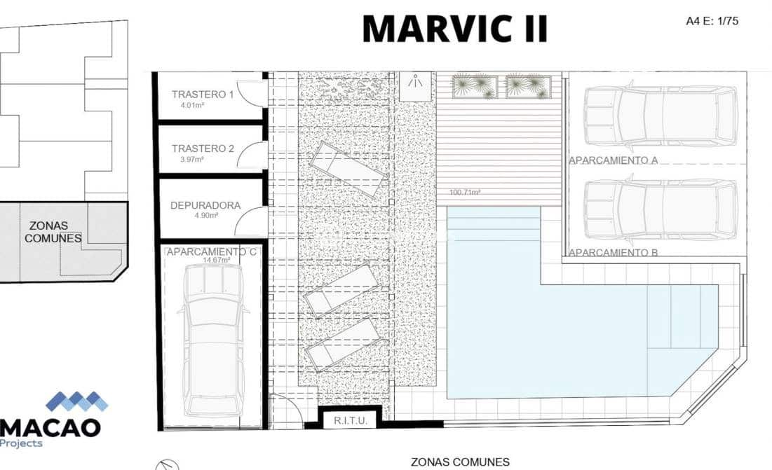 2 bedroom Apartment for sale in Pilar de la Horadada with pool garage - € 259,900 (Ref: 8930994)