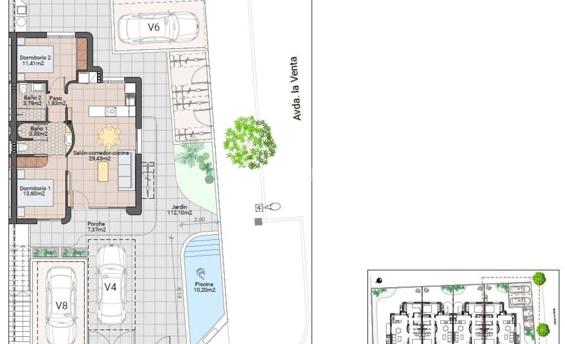 2 quarto Apartamento para venda em Pilar de la Horadada com piscina garagem - 274 900 € (Ref: 8930994)