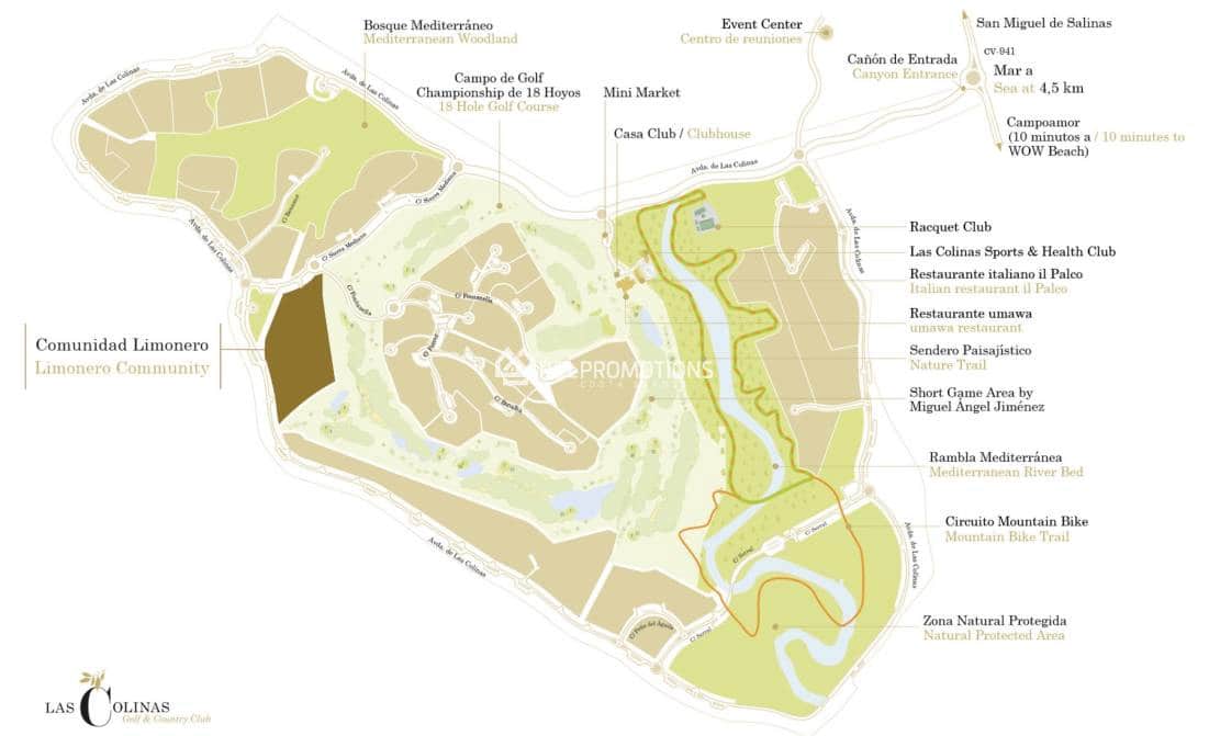 Apartamento de 2 habitaciones en Las Colinas Golf en venta con piscina garaje - 345.000 € (Ref: 8969633)