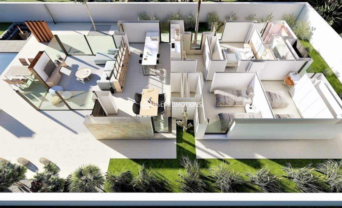 3 bedroom Villa for sale in San Fulgencio with pool garage - € 529,000 (Ref: 8970927)