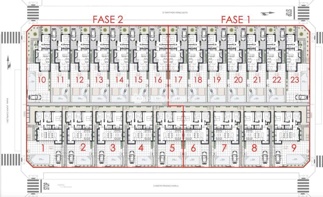 3 makuuhuone Huvila myytävänä paikassa Los Alcazares mukana uima-altaan 
autotalli - 499 900 € (Ref: 8977635)