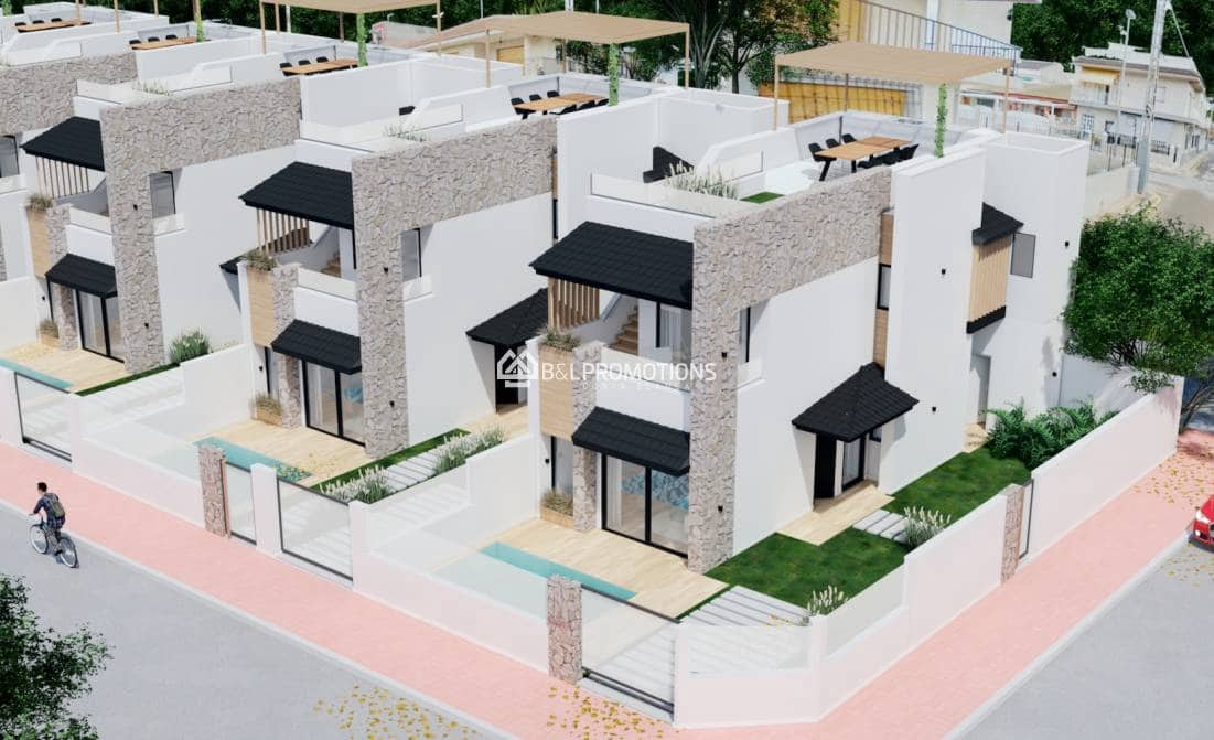 3 slaapkamer Villa te koop in San Pedro del Pinatar met zwembad garage - € 479.900 (Ref: 8982902)