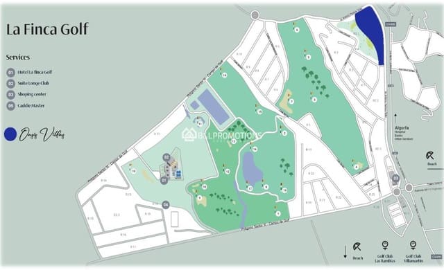 Chalet de 3 habitaciones en Algorfa en venta con piscina garaje - 445.000 € (Ref: 8997711)