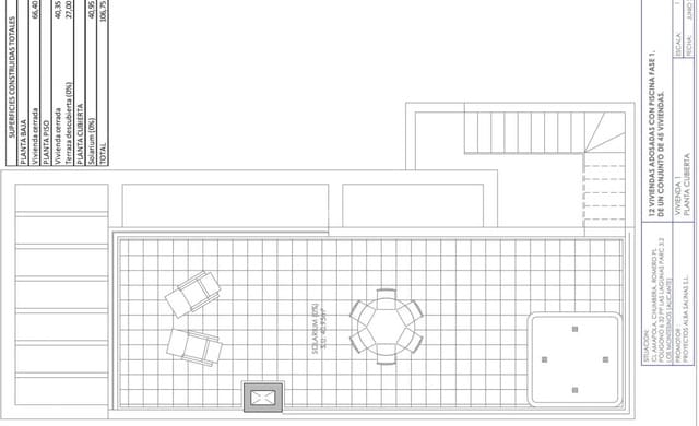 3 Zimmer Villa zu verkaufen in Los Montesinos mit Pool Garage - 409.900 € (Ref: 9006066)