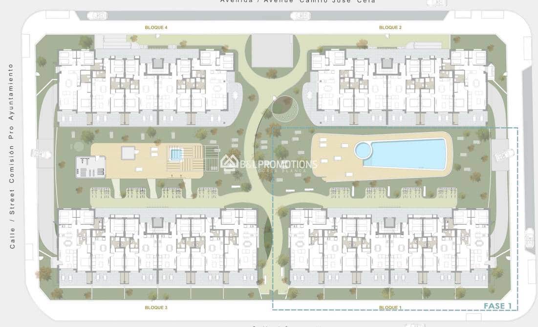 Apartamento de 2 habitaciones en Pilar de la Horadada en venta con piscina garaje - 269.000 € (Ref: 9057008)