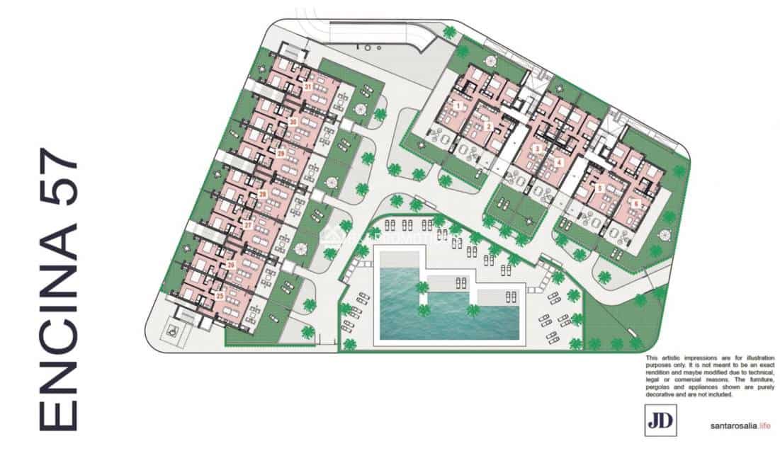 Apartamento de 2 habitaciones en Torre-Pacheco en venta con piscina garaje - 282.000 € (Ref: 9180194)