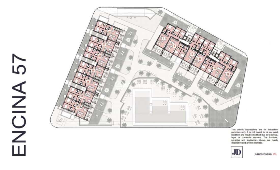 Apartamento de 2 habitaciones en Torre-Pacheco en venta con piscina garaje - 282.000 € (Ref: 9180194)