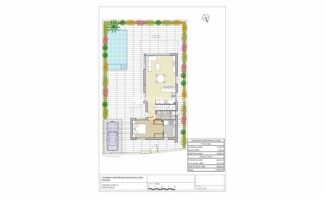 3 bedroom Villa for sale in Pinar de Campoverde with pool garage - € 460,000 (Ref: 9297195)