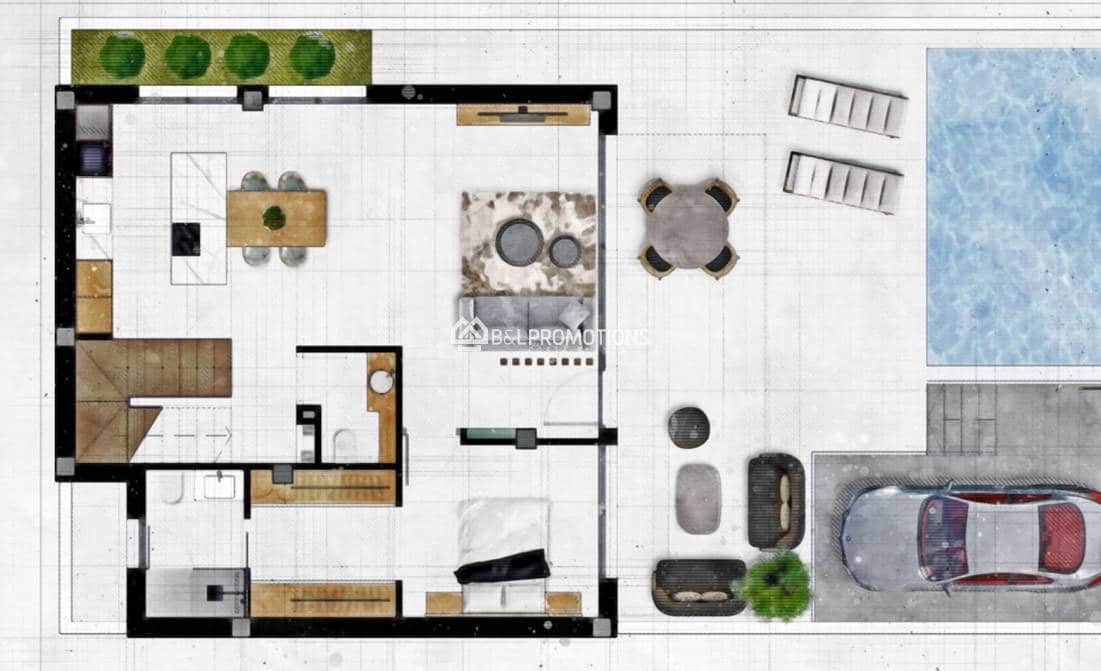 3 quarto Moradia para venda em Dolores com piscina garagem - 389 000 € (Ref: 9388723)