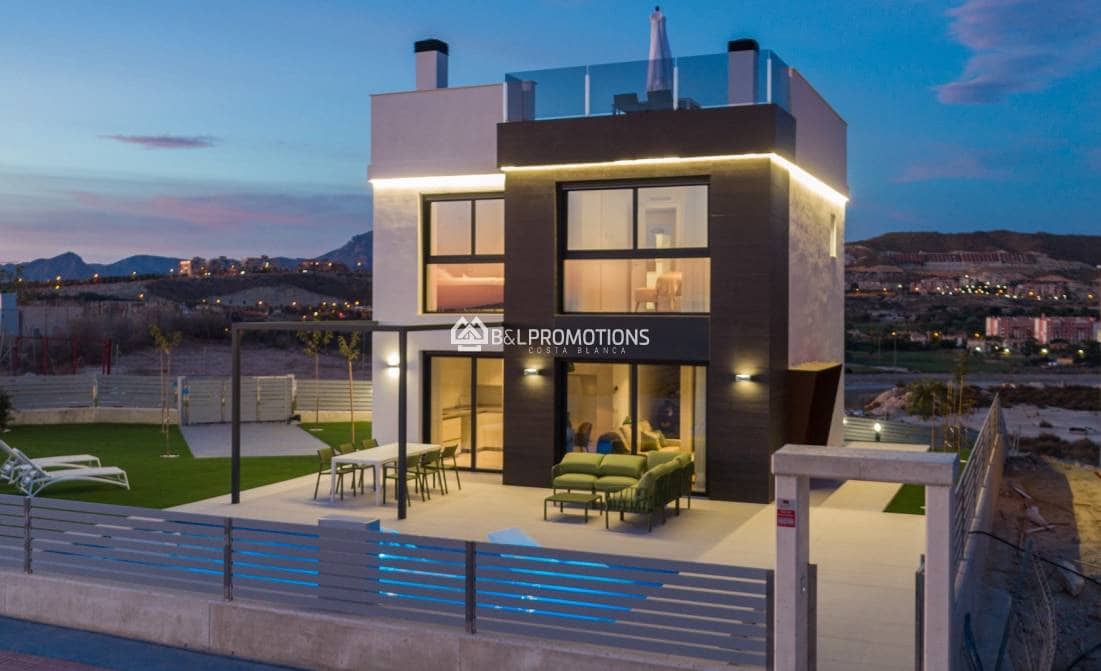 3 bedroom Villa for sale in Muchamiel / Mutxamel with pool garage - € 450,000 (Ref: 9426612)