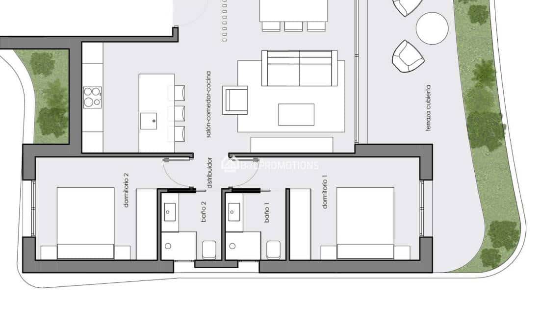 2 soverom Leilighet til salgs i El Raso med svømmebasseng garasje - € 289 000 (Ref: 9694240)