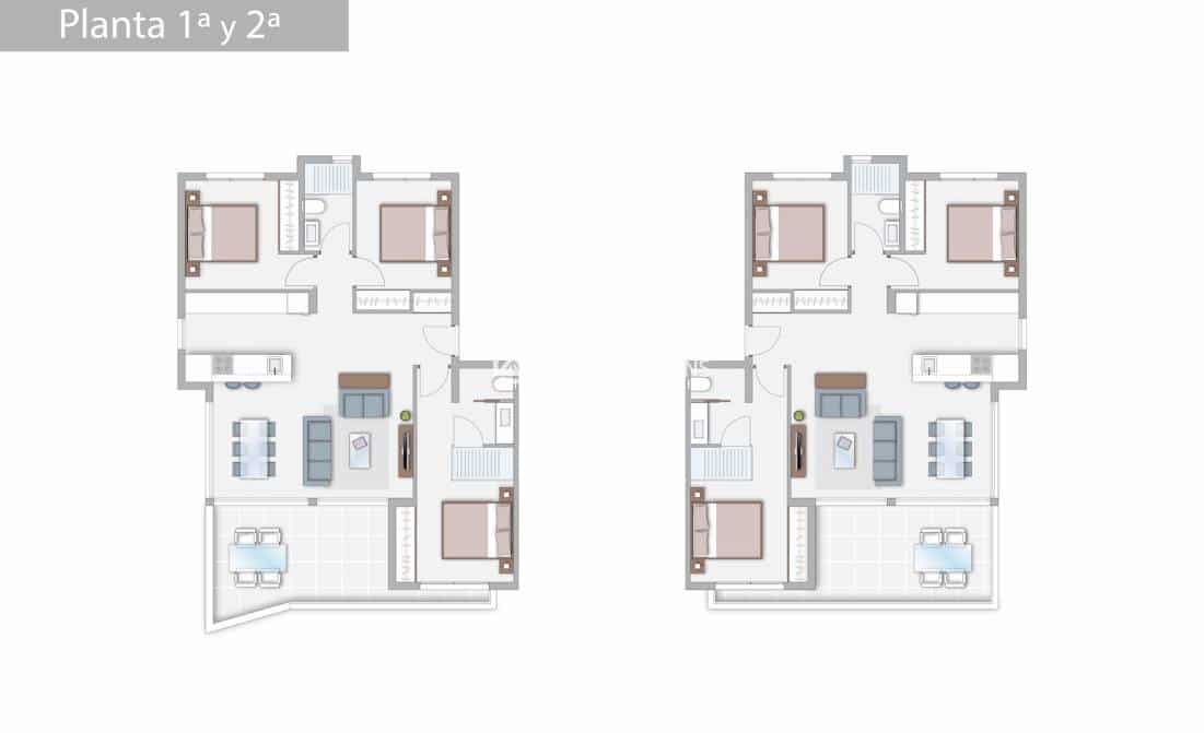 3 slaapkamer Appartement te koop in Guardamar del Segura met zwembad garage - € 386.000 (Ref: 9838679)
