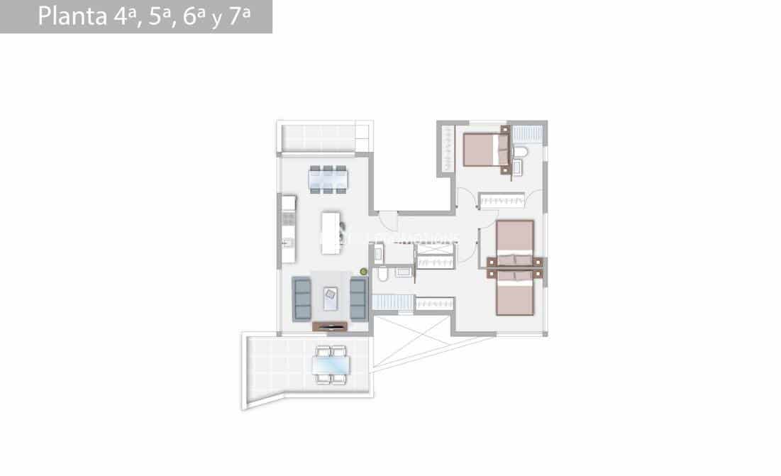 3 slaapkamer Appartement te koop in Guardamar del Segura met zwembad garage - € 386.000 (Ref: 9838679)