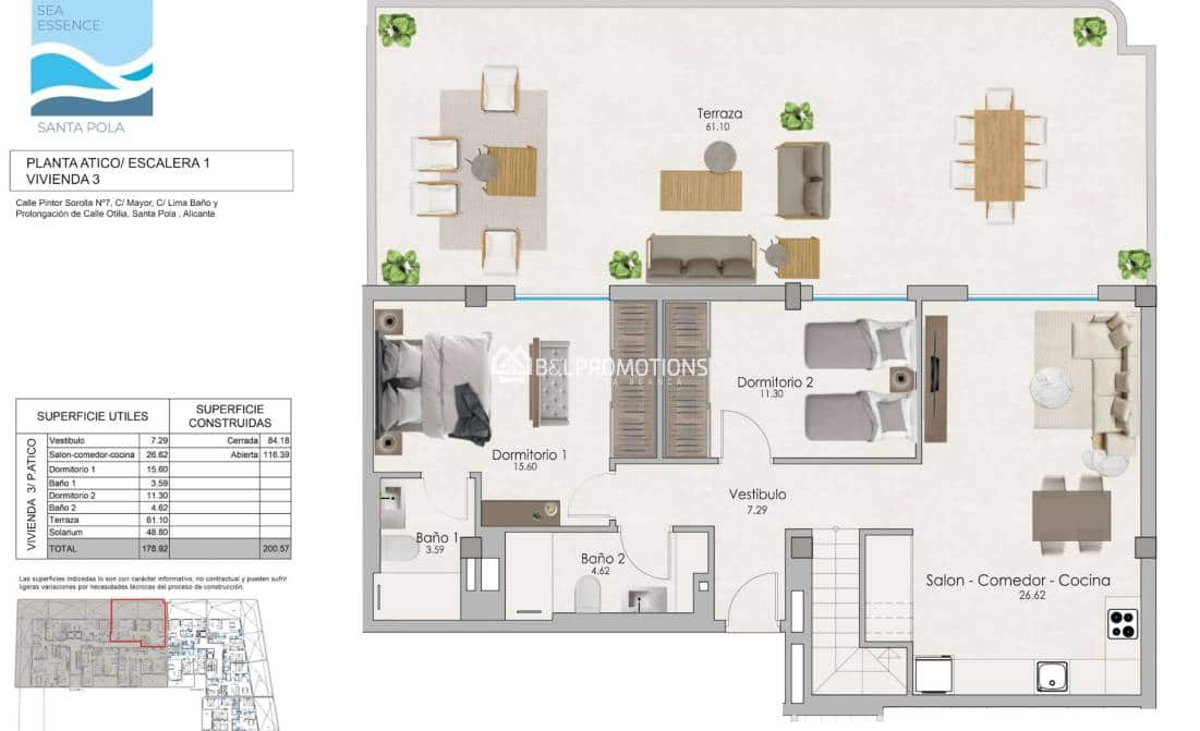 2 bedroom Apartment for sale in Gran Alacant with pool garage - € 245,000 (Ref: 9850738)