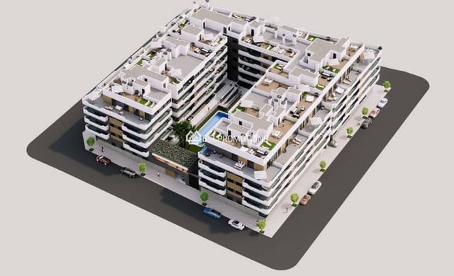 2 chambre Appartement à vendre à Gran Alacant, Santa Pola avec piscine garage - 245 000 € (Ref: 9850738)
