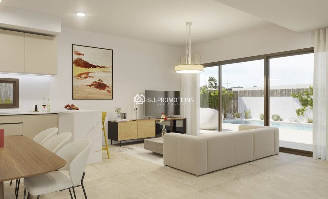 3 Zimmer Villa zu verkaufen in Algorfa mit Pool Garage - 489.000 € (Ref: 9873512)
