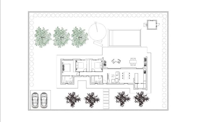 Chalet de 3 habitaciones en La Romana en venta con piscina garaje - 442.000 € (Ref: 9873513)