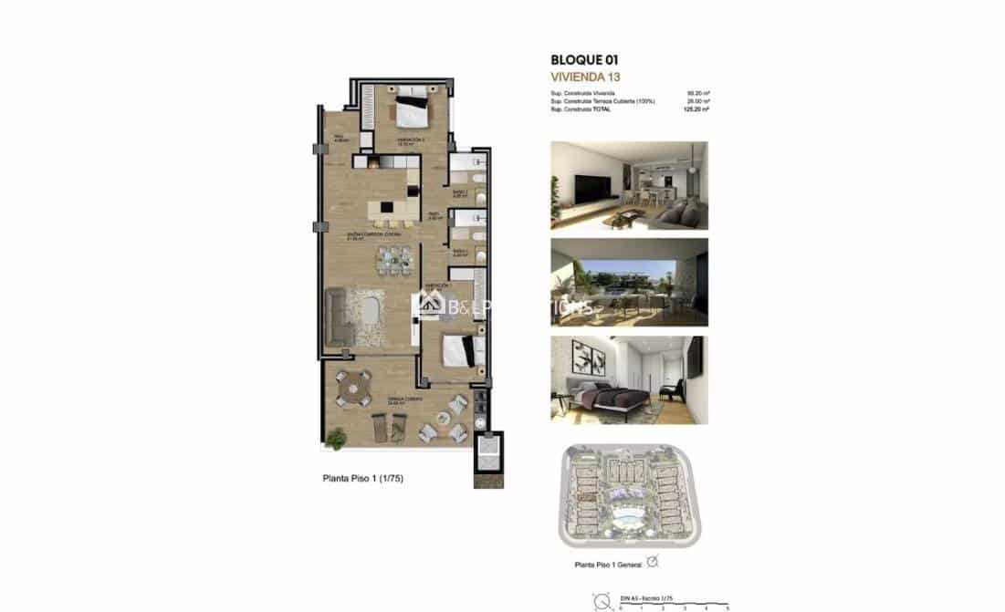 2 camera da letto Appartamento in vendita in Monforte del Cid con piscina garage - 299.000 € (Rif: 9873516)