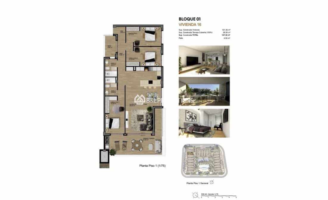 2 camera da letto Appartamento in vendita in Monforte del Cid con piscina garage - 299.000 € (Rif: 9873516)