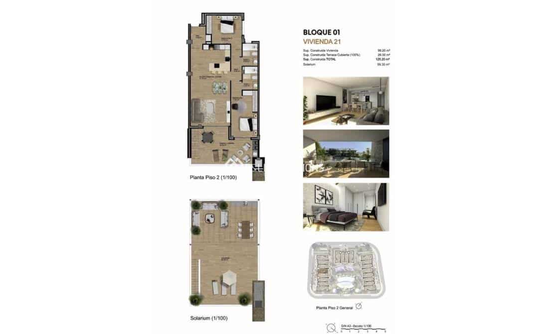 2 camera da letto Appartamento in vendita in Monforte del Cid con piscina garage - 299.000 € (Rif: 9873516)