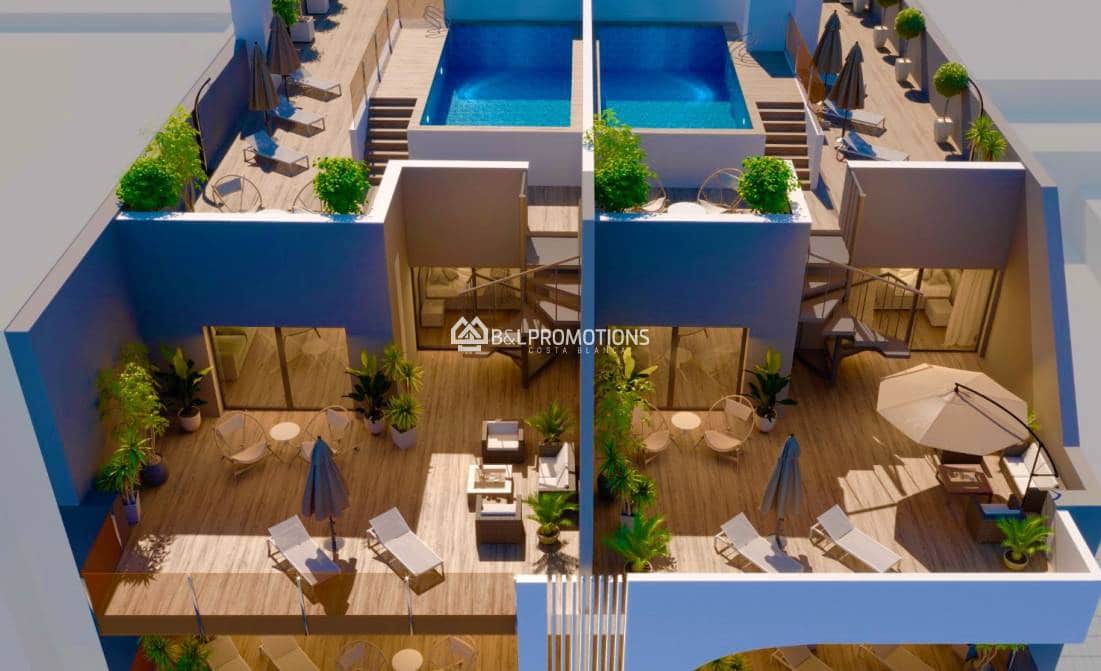 3 sovrum Lägenhet till salu i Torrevieja med pool - 335 000 € (Ref: 9873518)