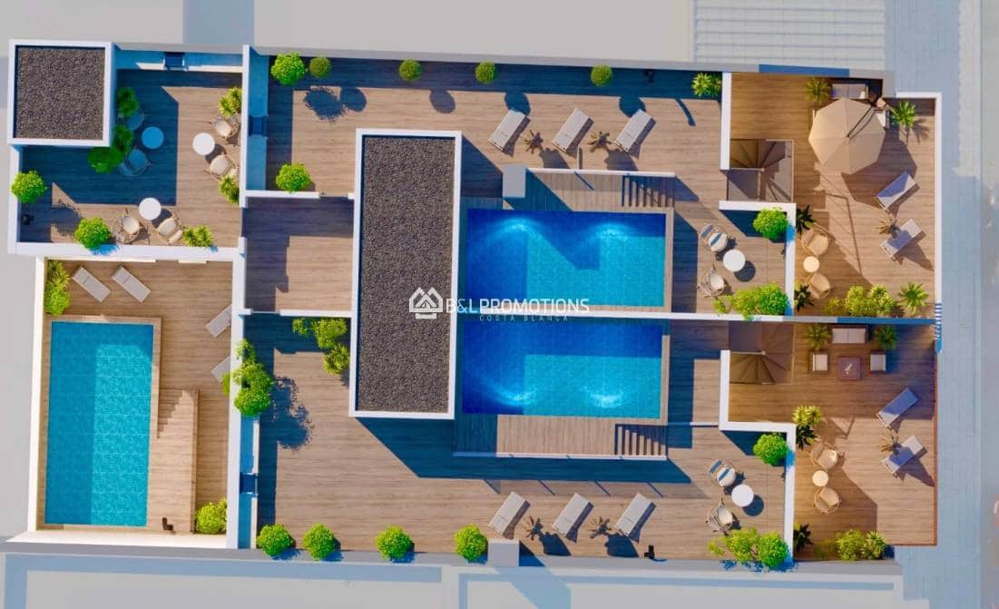 3 sovrum Lägenhet till salu i Torrevieja med pool - 335 000 € (Ref: 9873518)