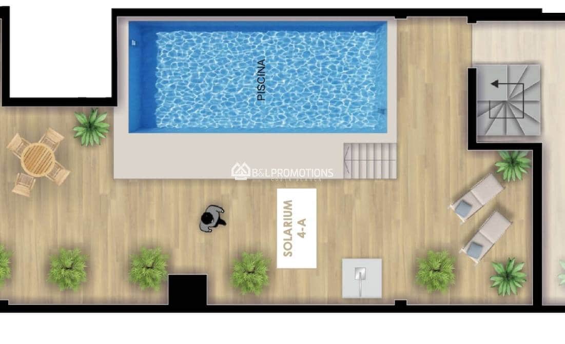 3 sovrum Lägenhet till salu i Torrevieja med pool - 335 000 € (Ref: 9873518)