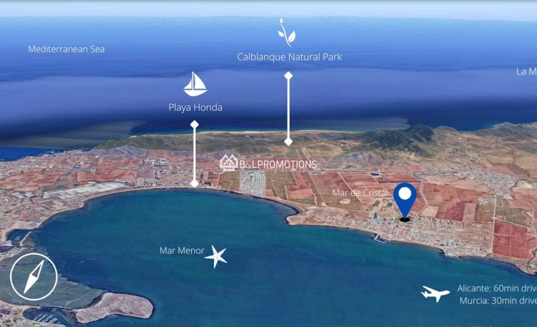 Apartamento de 2 habitaciones en Mar de Cristal en venta con piscina garaje - 305.000 € (Ref: 9922994)