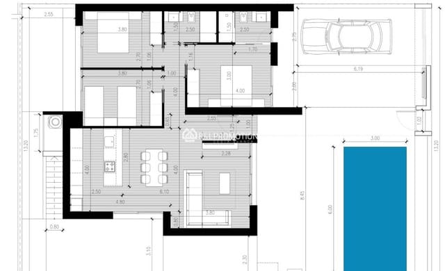 3 slaapkamer Villa te koop in Ciudad Quesada, Rojales met zwembad garage - € 549.000 (Ref: 9999412)