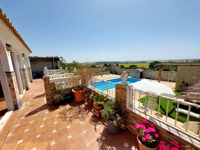3 sovrum Finca/Hus på landet till salu i Chiclana de la Frontera med pool garage - 490 000 € (Ref: 9980523)